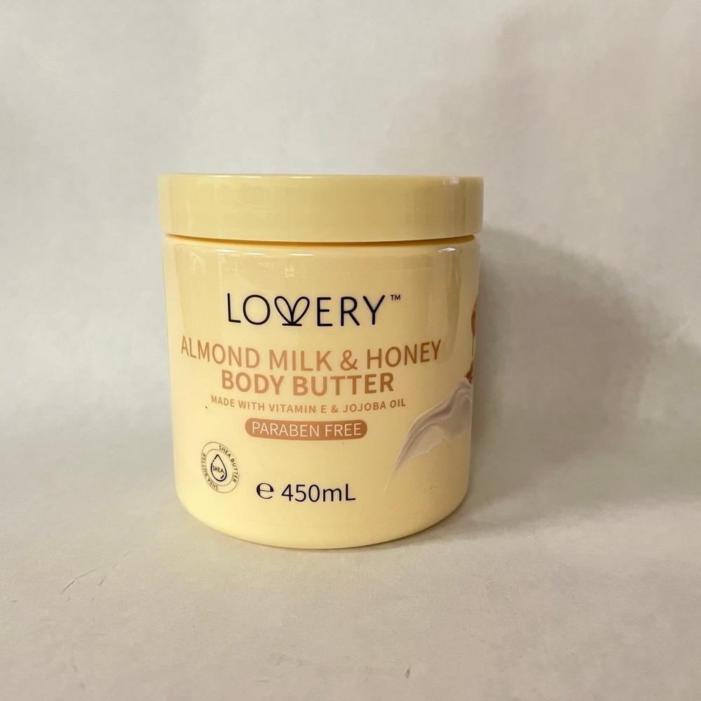 New Lovery Almond Milk & Honey Body Butter 450ml / 15.2 oz